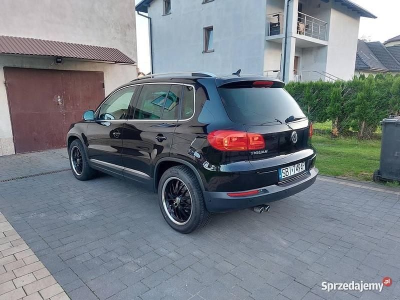 Czarny Używany 2012 VW Tiguan SUV | 45 900 zł (Uczciwa cena) - Obraz 1/4