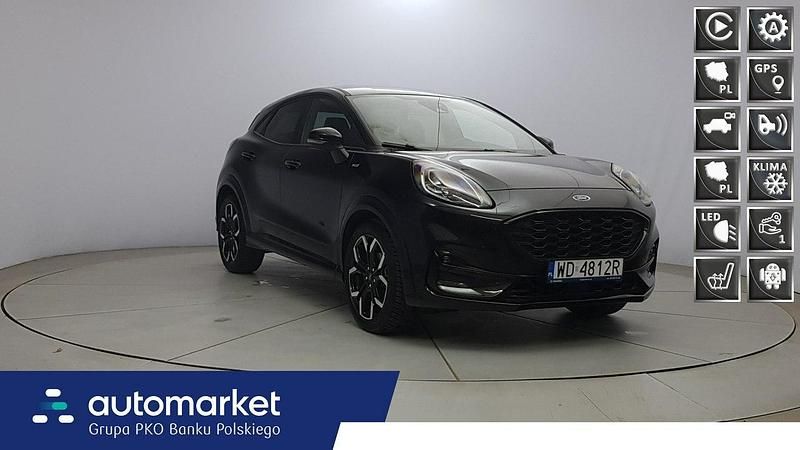 Czarny (metalik) Używany 2022 Ford Puma Gen-E SUV | 92 850 zł - Obraz 1/4