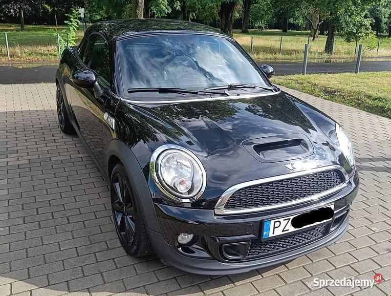 Czarny Używany 2012 Mini Cooper S Coupé Coupe | 32 500 zł - Obraz 1/4