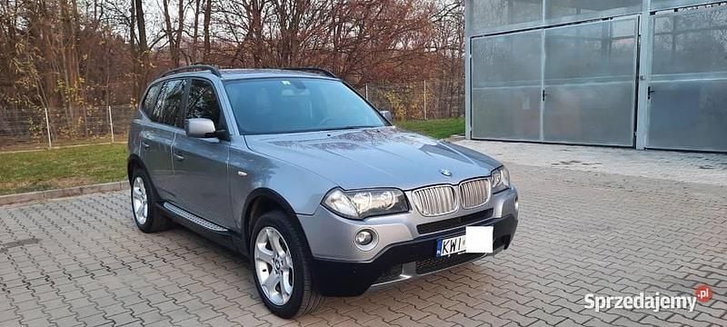 Srebrny Używany 2007 BMW X3 SUV | 38 000 zł - Obraz 1/4