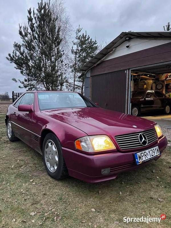 Używany 1994 Mercedes SL280 Kabriolet | 58 500 zł - Obraz 1/4