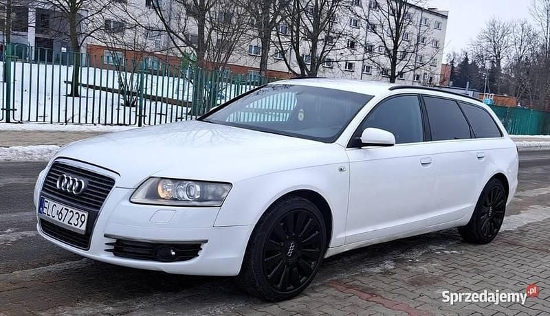 Biały Używany 2008 Audi A6 S-Line Kombi | 18 900 zł (Uczciwa cena) - Obraz 1/4