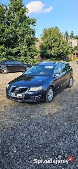 Niebieski Używany 2008 VW Passat Kombi | 9250 zł (Super Cena) - Obraz 1/4