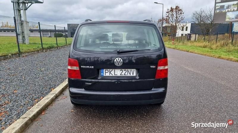 Używany VW Touran 105 KM (77 kW) 2004 Czarny Minivan
