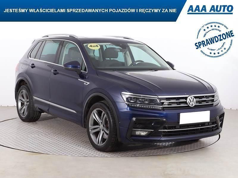 Używany VW Tiguan 2018 Błękitny SUV