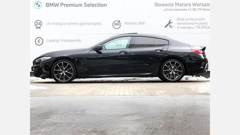Używany BMW 840 Performance 320 KM (235 kW) 2019 Carbon black metallic metalizowany Coupe