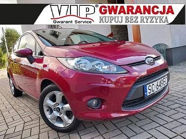 Czerwony Używany 2008 Ford Fiesta Trend Hatchback | 12 990 zł (Drogi) - Obraz 1/4