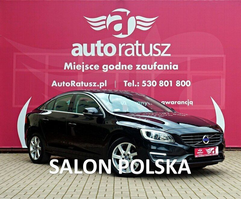 Czarny Używany 2015 Volvo S60 Sedan/Limuzyna | 45 900 zł (Super Cena) - Obraz 1/4