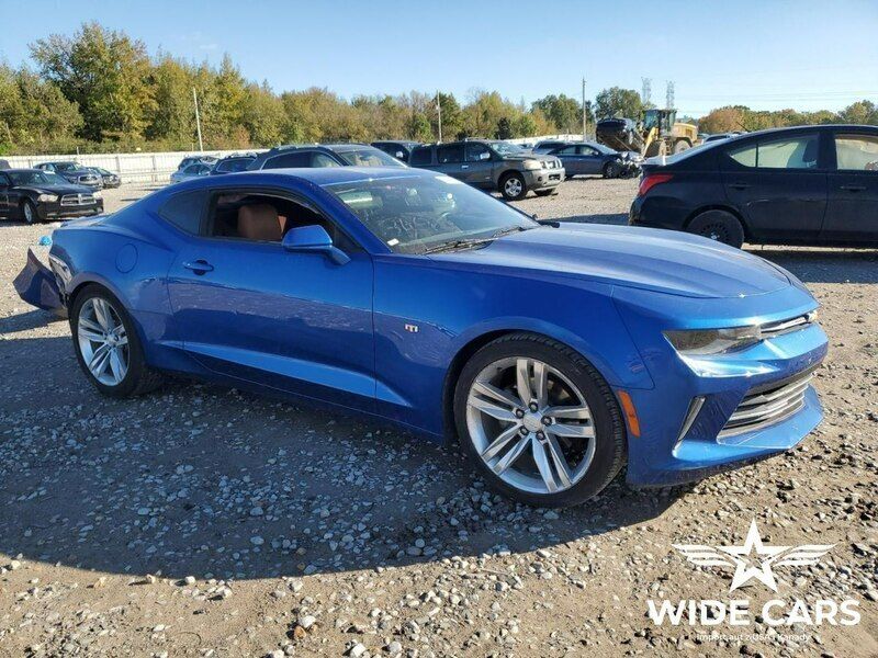 Niebieski (metalik) Używany 2016 Chevrolet Camaro Coupe | 49 100 zł - Obraz 1/4
