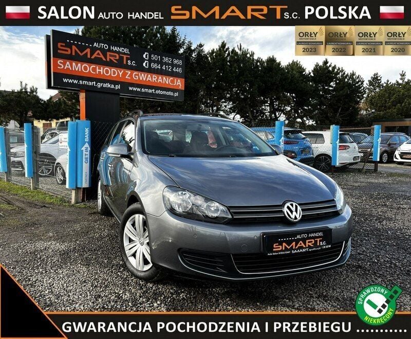 Szary Używany 2010 VW Golf VI Trendline Kombi | 28 900 zł (Dość drogi) - Obraz 1/4