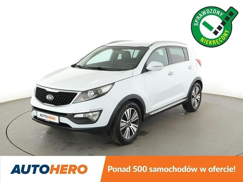 Biały Używany 2015 Kia Sportage SUV | 52 900 zł (Uczciwa cena) - Obraz 1/3