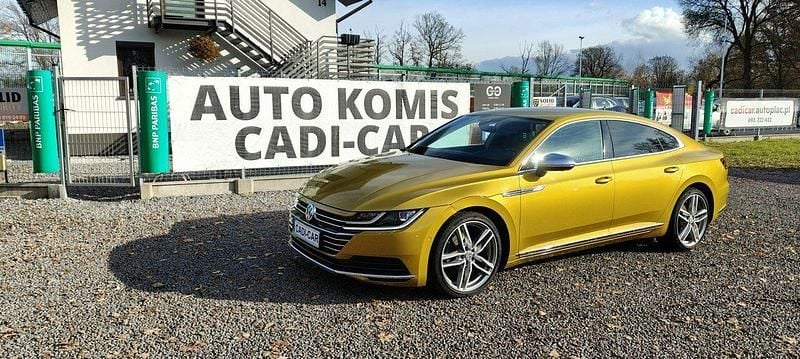 Używany VW Arteon 190 KM (139 kW) 2019 Żółtozłoty Hatchback