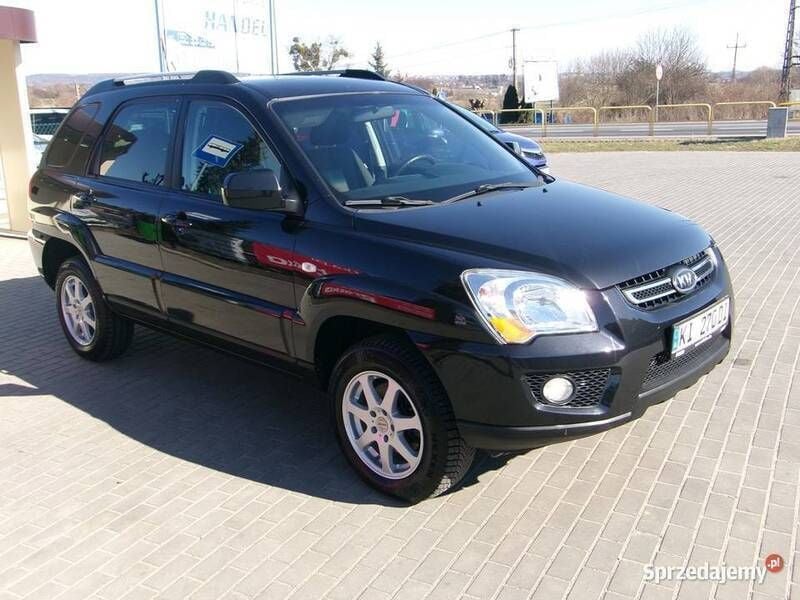 Czarny Używany 2008 Kia Sportage SUV | 21 900 zł (Uczciwa cena) - Obraz 1/4