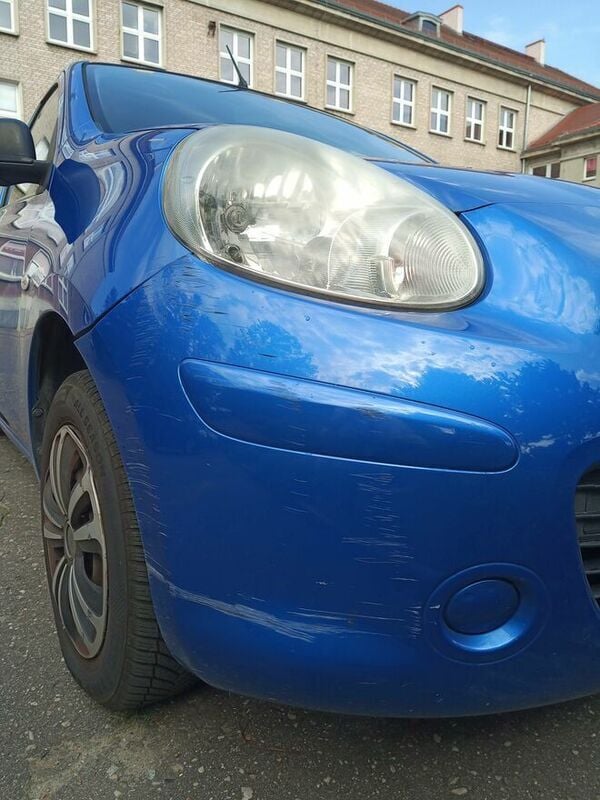 Niebieski Używany 2011 Nissan Micra Hatchback | 15 400 zł (Uczciwa cena) - Obraz 1/4
