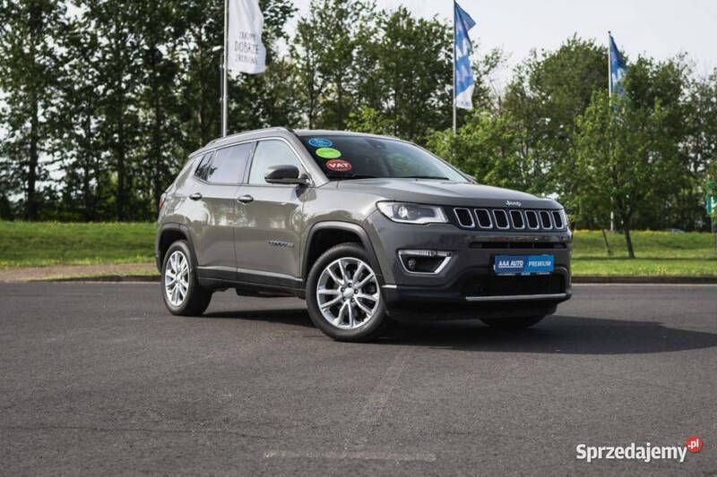 Szary Używany 2020 Jeep Compass SUV | 88 499 zł (Dobra cena) - Obraz 1/4