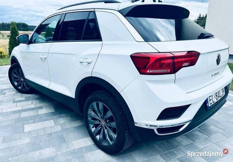 Biały Używany 2020 VW T-Roc Advance SUV | 79 800 zł - Obraz 1/4