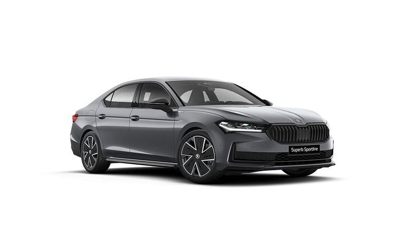 Szary graphite metalizowany Nowe 2025 Skoda Superb SportLine | 250 100 zł (Uczciwa cena) - Obraz 1/4