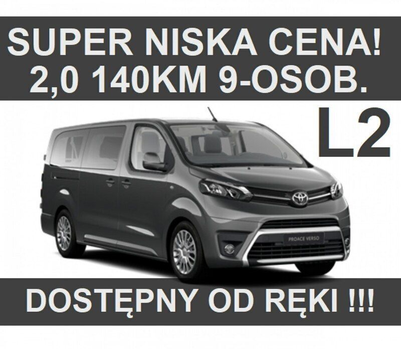 Szary Nowe 2024 Toyota Proace Verso Touch Kombi | 172 719 zł - Obraz 1/2
