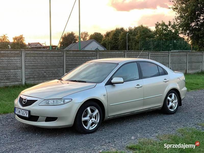 Złoty Używany 2002 Mazda 6 Sedan/Limuzyna | 3700 zł (Dość drogi) - Obraz 1/4