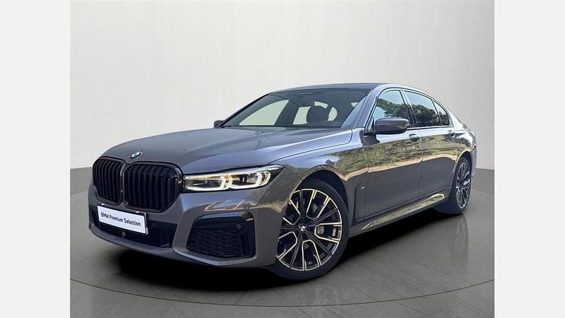 Szary bernina z bursztynowym połyskiem metalizowany Używany 2021 BMW 740L Executive Sedan/Limuzyna | 329 900 zł - Obraz 1/3