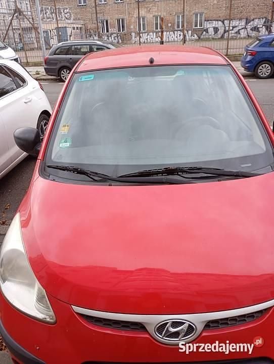 Czerwony Używany 2008 Hyundai i10 Hatchback | 5000 zł (Uczciwa cena) - Obraz 1/4