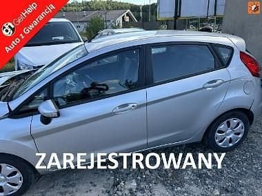 Srebrny Używany 2010 Ford Fiesta Hatchback | 12 500 zł (Dobra cena) - Obraz 1/4