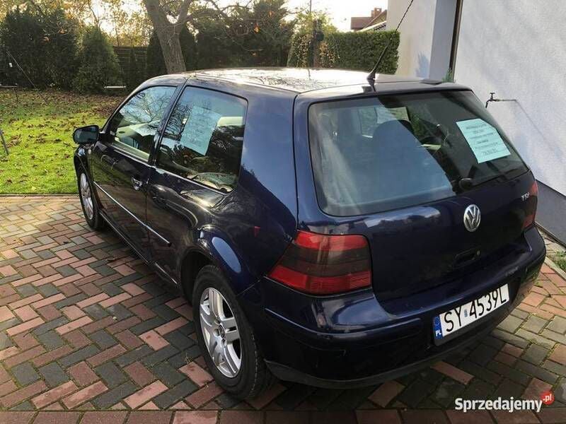 Granatowy Używany 2000 VW Golf IV Hatchback | 4900 zł (Dość drogi) - Obraz 1/4