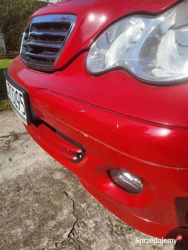 Używany Mercedes C200 2004 Czerwony Kombi