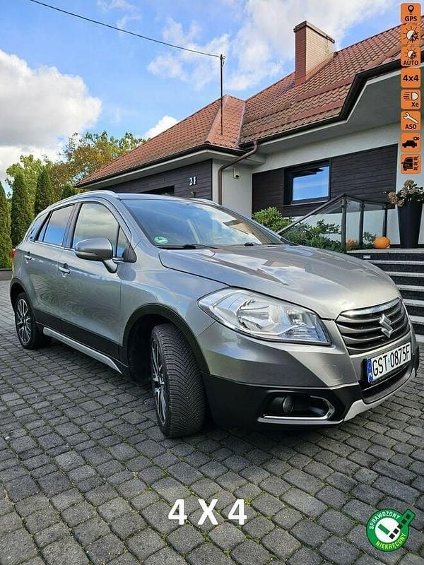 Szary Używany 2016 Suzuki SX4 S-Cross SUV | 33 900 zł (Dobra cena) - Obraz 1/4