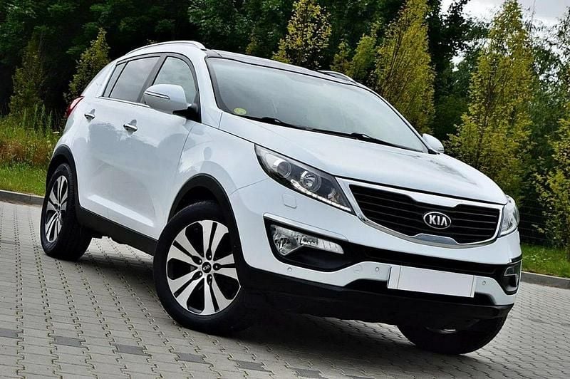 Biały Używany 2013 Kia Sportage 2 SUV | 38 900 zł (Uczciwa cena) - Obraz 1/4