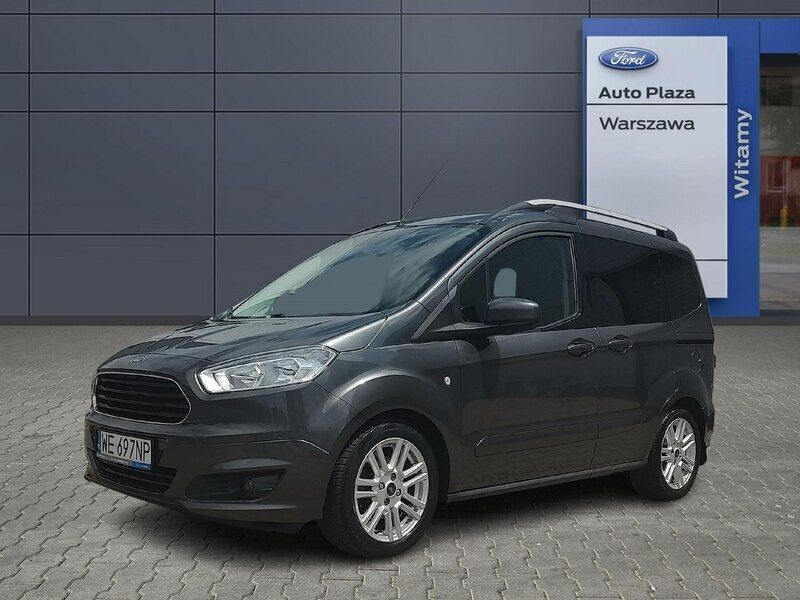 Grafitowy Używany 2016 Ford Tourneo Courier Trend Minivan | 29 900 zł (Uczciwa cena) - Obraz 1/4