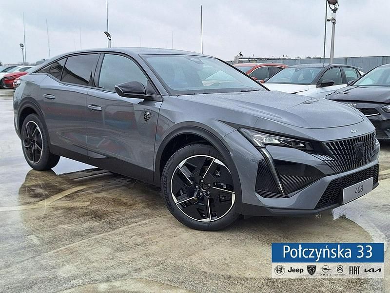 Nowe Peugeot 408 145 KM (106 kW) 2025 Szary (metalik) Hatchback
