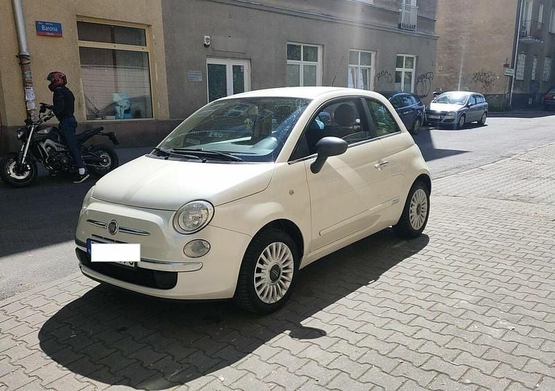 Używany Fiat 500 69 KM (50 kW) 2008 Biały Hatchback