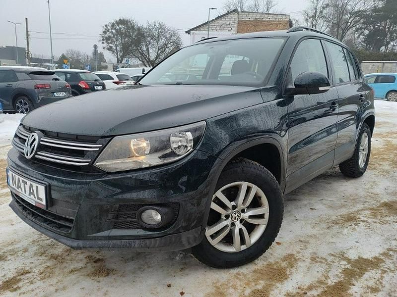 Zielony Używany 2012 VW Tiguan SUV | 31 300 zł (Super Cena) - Obraz 1/4