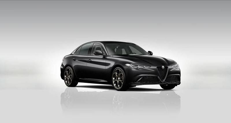 Nowe Alfa Romeo Giulia 280 KM (205 kW) 2025 Lakier metalizowany czarny  volcano black Sedan/Limuzyna