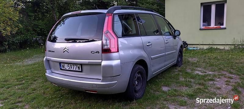 Używany Citroën Grand C4 Picasso 2009 Srebrny Minivan