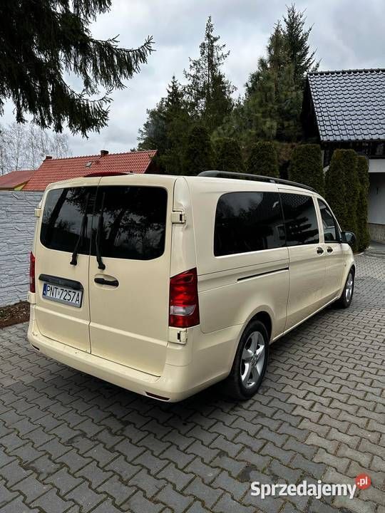 Beżowy Używany 2015 Mercedes Vito Minivan | 57 000 zł (Super Cena) - Obraz 1/4