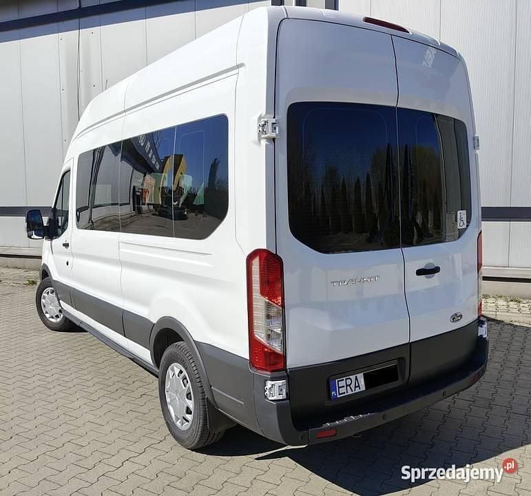 Używany Ford Transit 130 KM (95 kW) 2018 Biały Minivan
