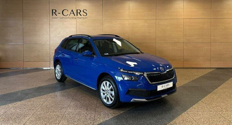 Niebieski Używany 2022 Skoda Kamiq SUV | 97 500 zł (Uczciwa cena) - Obraz 1/4