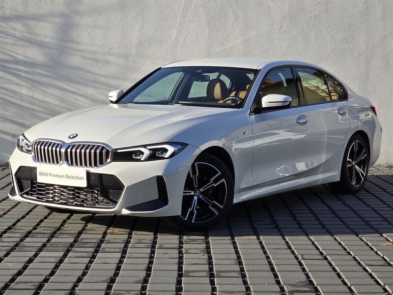 Biel mineralna metalizowany Używany 2024 BMW 318 Shadowline Sedan/Limuzyna | 174 900 zł (Drogi) - Obraz 1/3