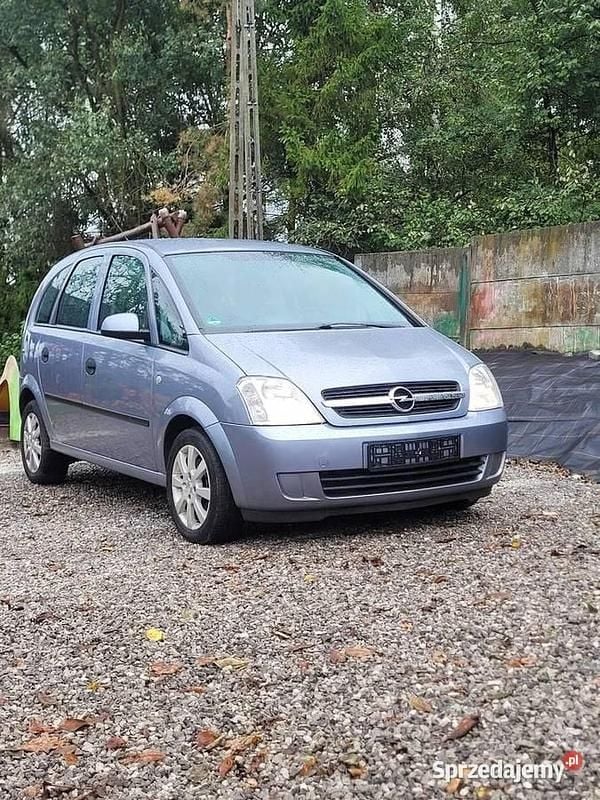 Szary Używany 2003 Opel Meriva Minivan | 5000 zł (Uczciwa cena) - Obraz 1/4