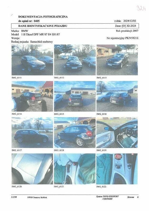 Inny kolor Używany 2007 BMW 118 Hatchback | 7250 zł (Super Cena) - Obraz 1/3