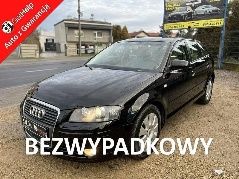 Czarny Używany 2008 Audi A3 Sportback Hatchback | 15 900 zł (Dobra cena) - Obraz 1/4