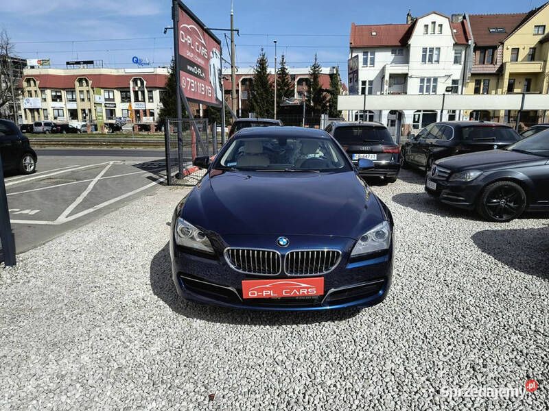 Niebieski Używany 2013 BMW 640 Coupe | 91 900 zł - Obraz 1/4