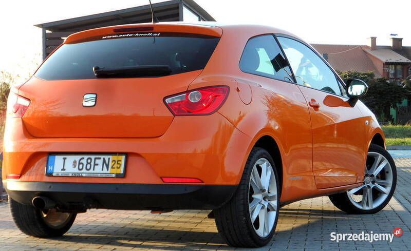 Pomarańczowy Używany 2009 Seat Ibiza Sport Hatchback | 15 900 zł - Obraz 1/4