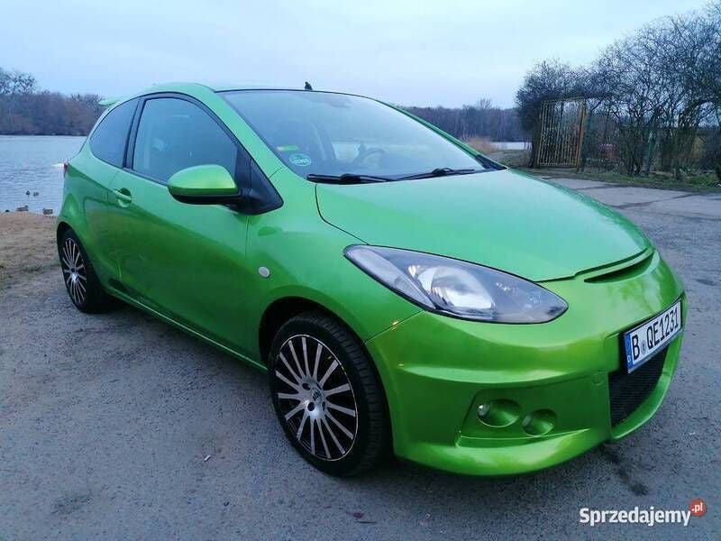 Zielony Używany 2008 Mazda 2 Hatchback | 6999 zł (Dobra cena) - Obraz 1/4