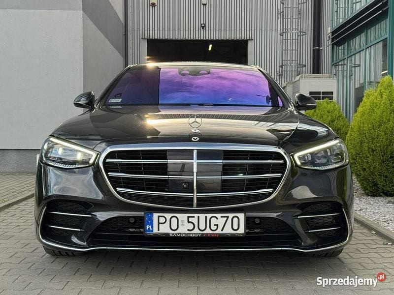 Czarny (metalik) Używany 2020 Mercedes S400 Sedan/Limuzyna | 440 000 zł - Obraz 1/4