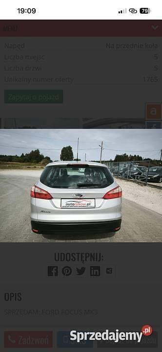 Używany Ford Focus 2013