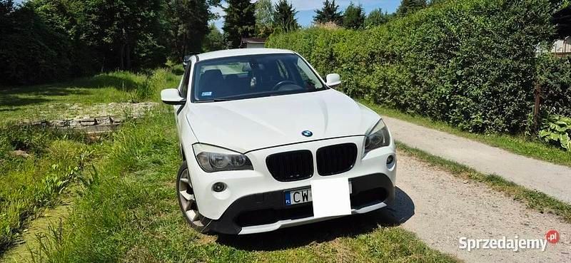 Biały Używany 2010 BMW X1 SUV | 34 000 zł (Dość drogi) - Obraz 1/4