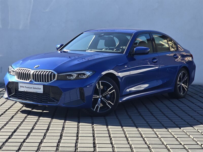 Niebieski portimao m metalizowany Używany 2024 BMW 318 Shadowline Sedan/Limuzyna | 179 900 zł (Drogi) - Obraz 1/3